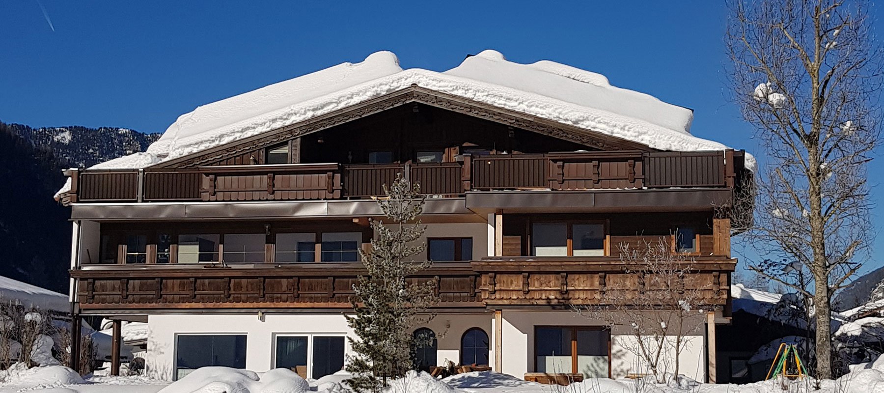 Ferienhaus Alpenroyal im Winter